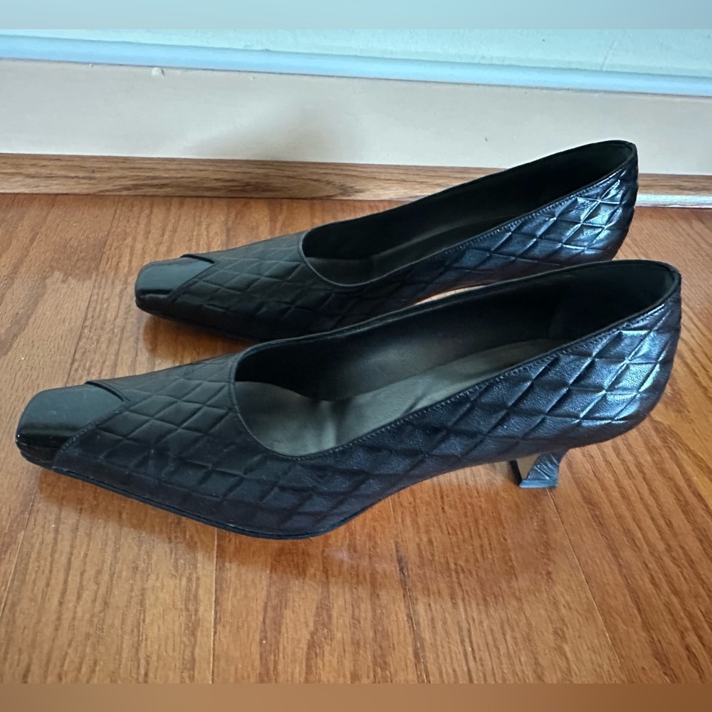 Enzo Pagano by Roberto Spinelli Women's Size 37,5 Black Leather shoes